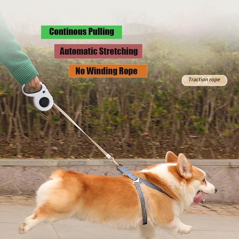 Correa Retráctil para Perro JAWADE 4.88 m hasta 20 kg Azul