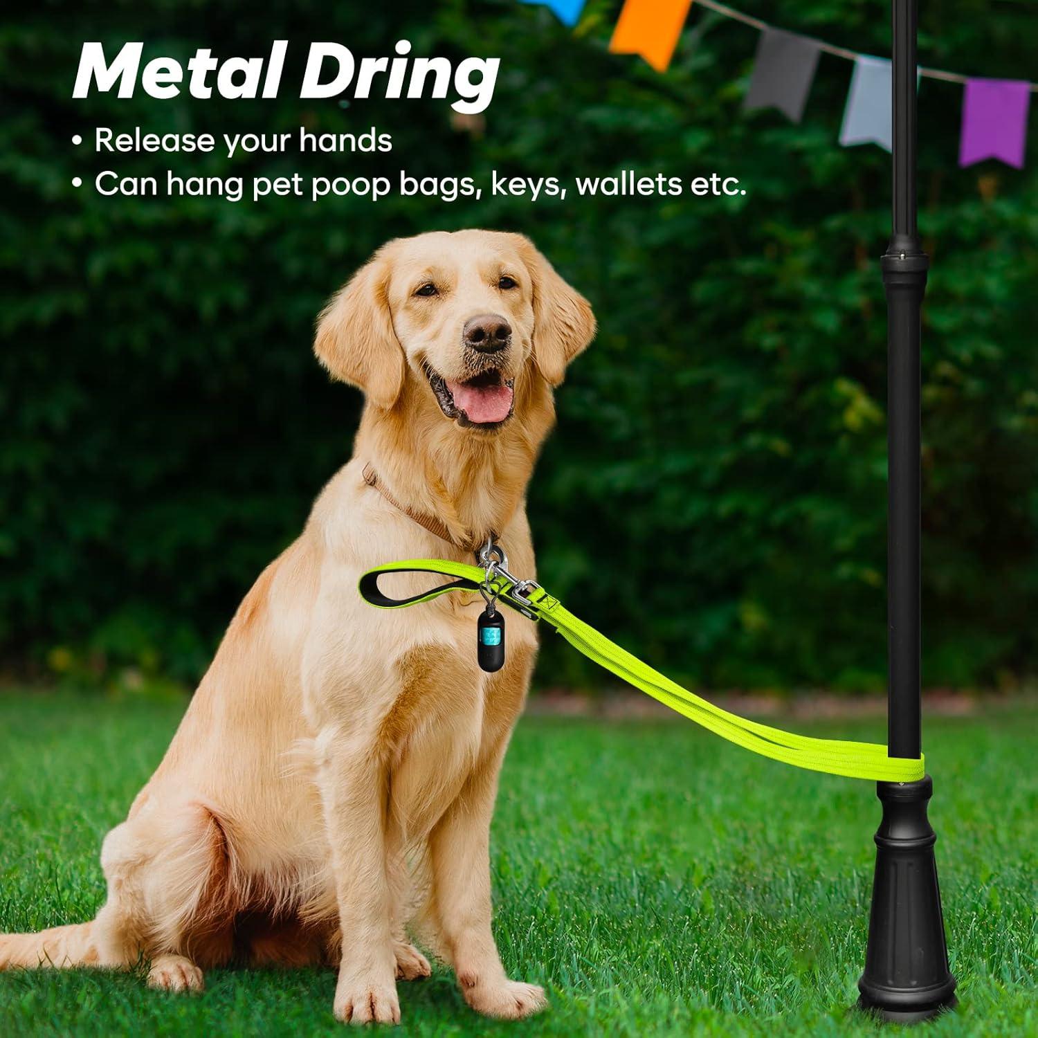 Correa LED para Perros KOSKILL 1.22 m Nylon Reflectante