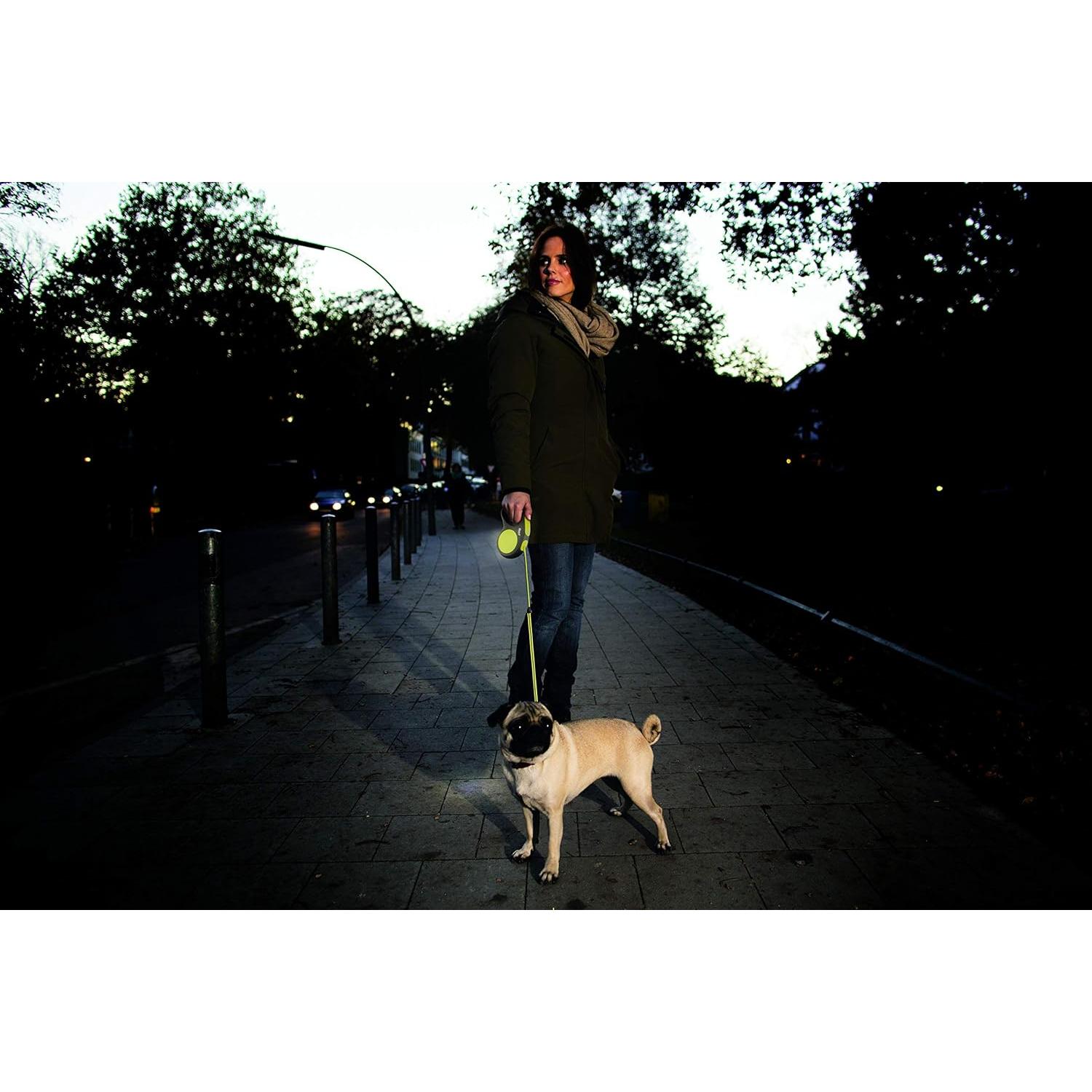 Correa Retráctil Flexi New Neon Grande 5M Multi Color