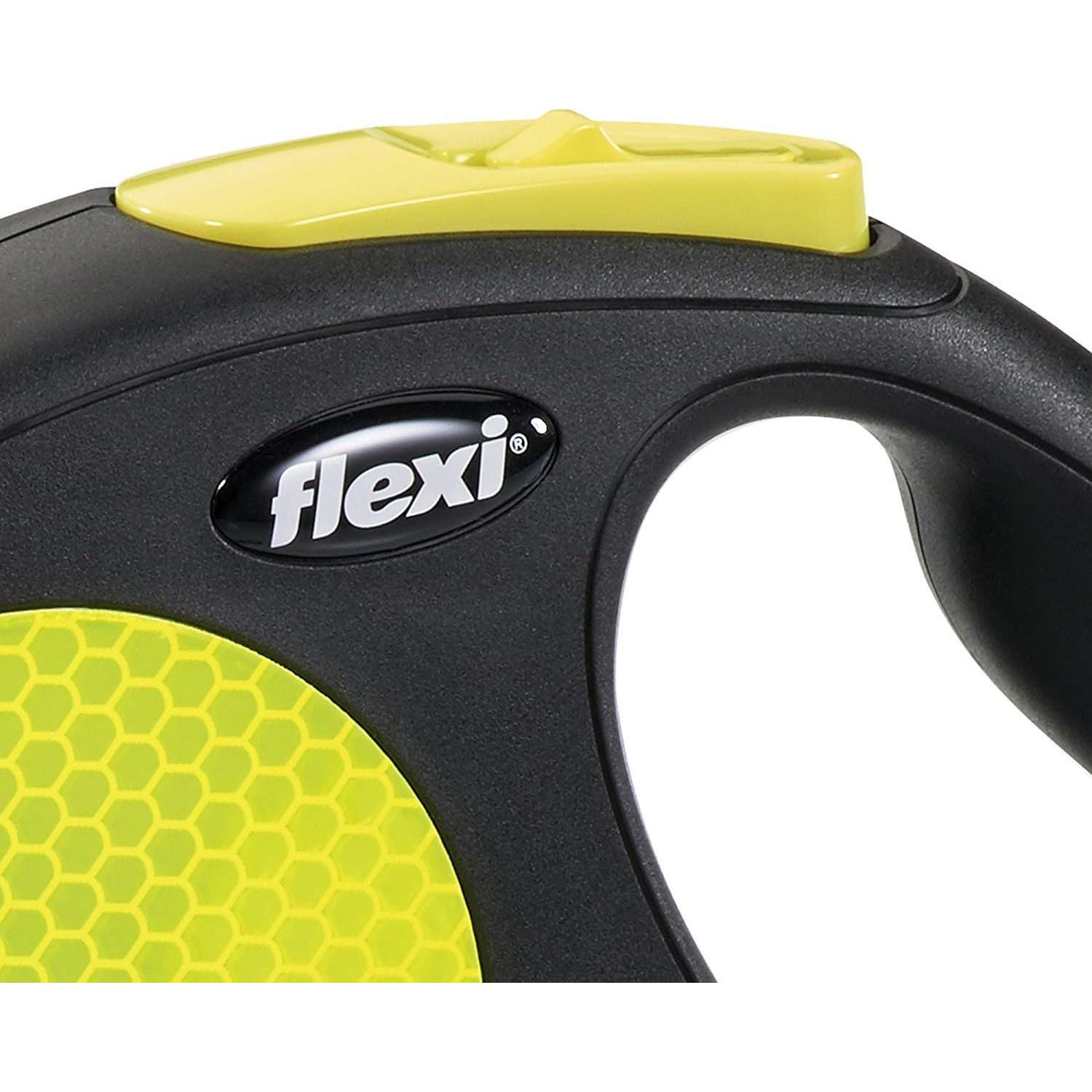 Correa Retráctil Flexi New Neon Grande 5M Multi Color