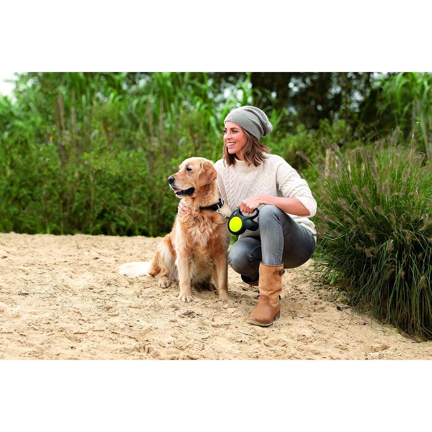 Correa Retráctil Flexi New Neon Grande 5M Multi Color