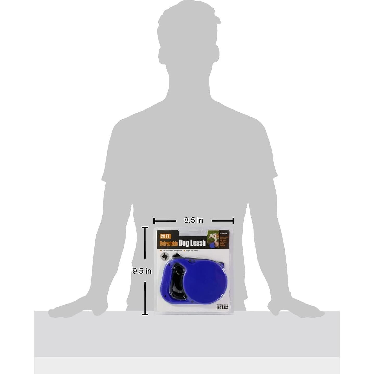 Correa Retráctil para Perros Harbor Freight 7.3 m hasta 22.68 kg