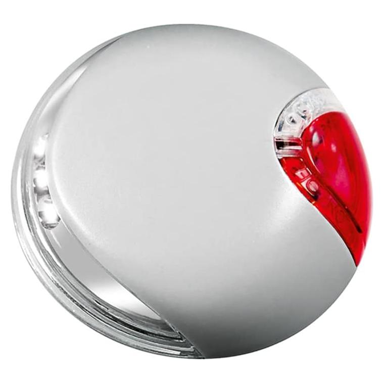 Sistema de Iluminación LED Flexi para Correa de Perro Gris Claro