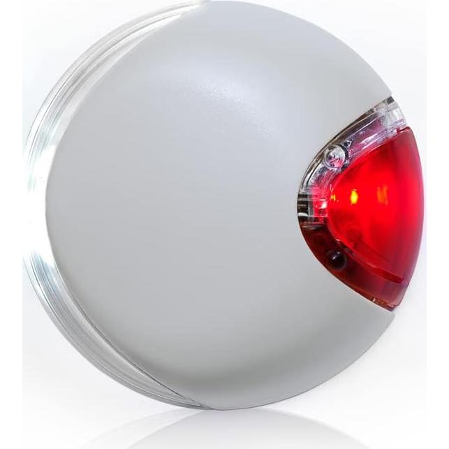 Sistema de Iluminación LED Flexi para Correa de Perro Gris Claro