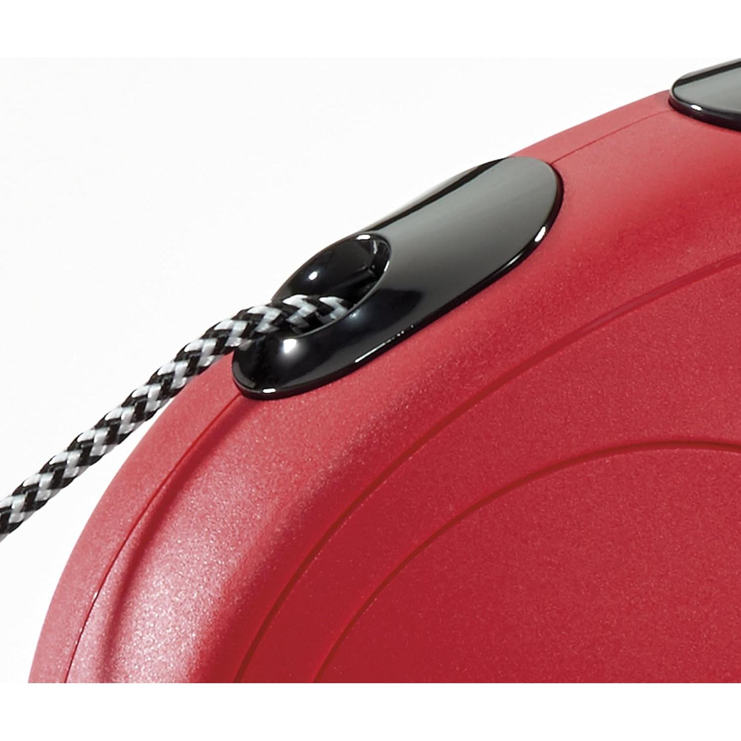 Correa Retráctil Flexi Nueva Clásica Pequeña 7.92m Roja