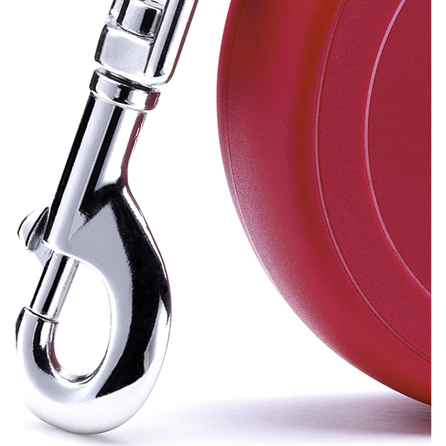 Correa Retráctil Flexi Nueva Clásica Pequeña 7.92m Roja