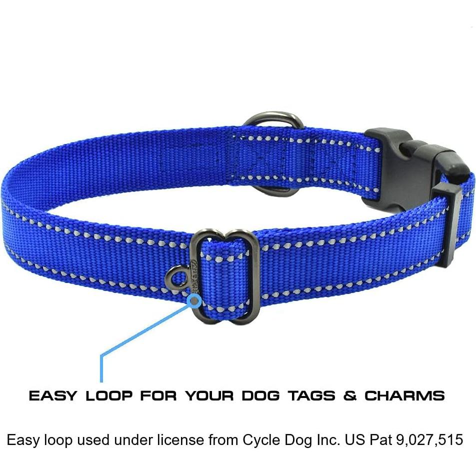 Collar Reflectante para Perro Max y Neo - Grande Rojo