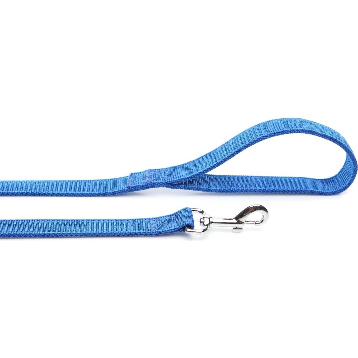 Correa de Perro de Nailon 2 Capas TAIDA 1.22 m Azul