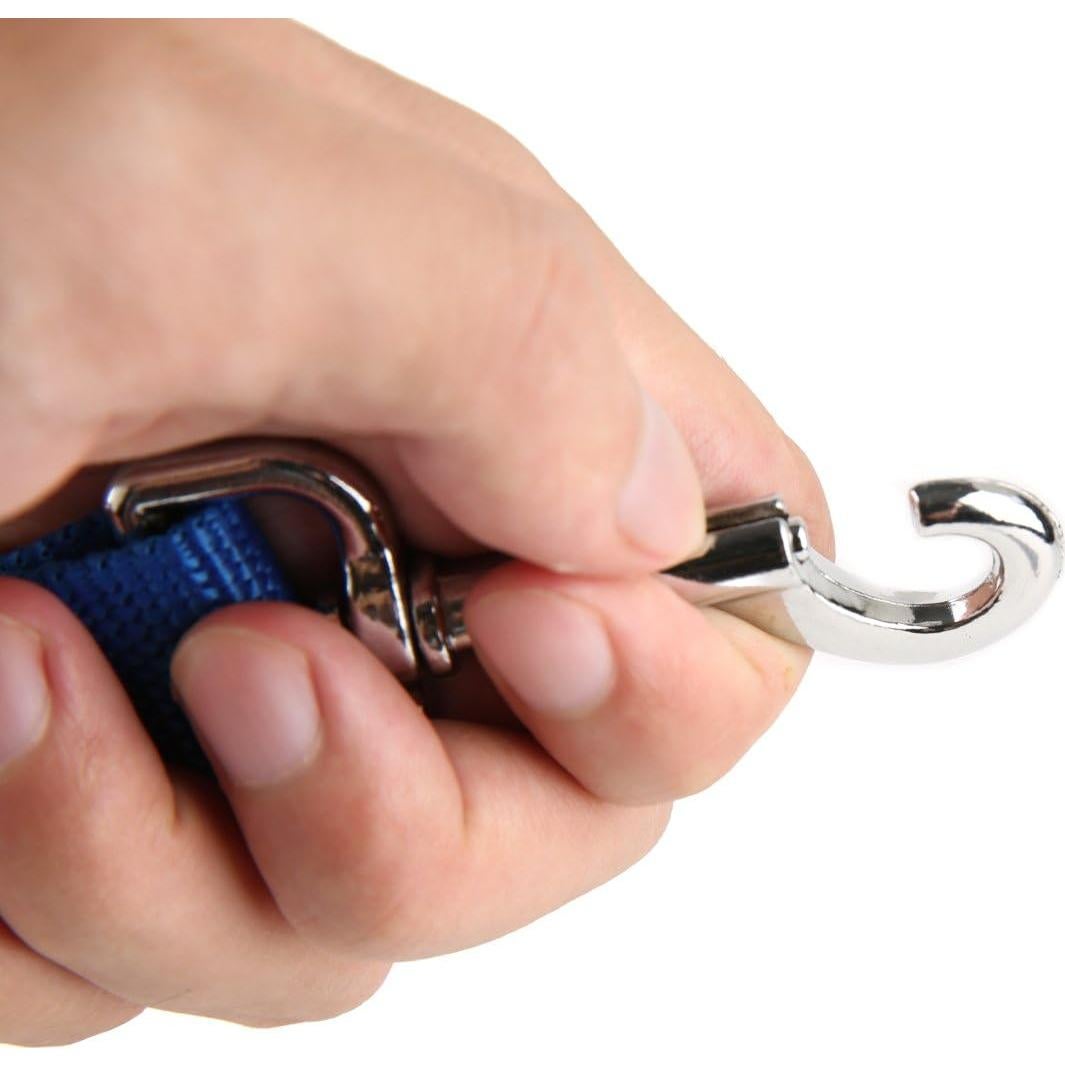 Correa de Perro de Nailon 2 Capas TAIDA 1.22 m Azul