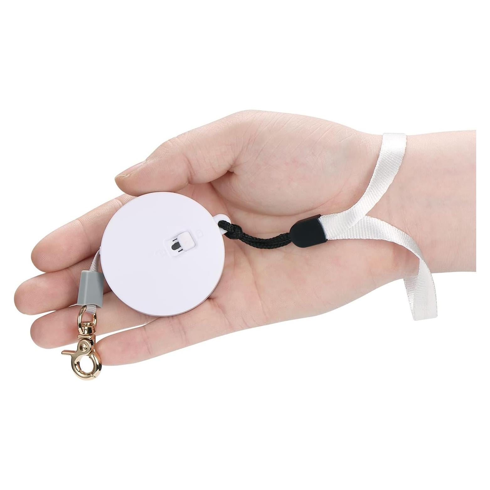 Correa retráctil para perros y gatos CUGBCUG 2m blanca