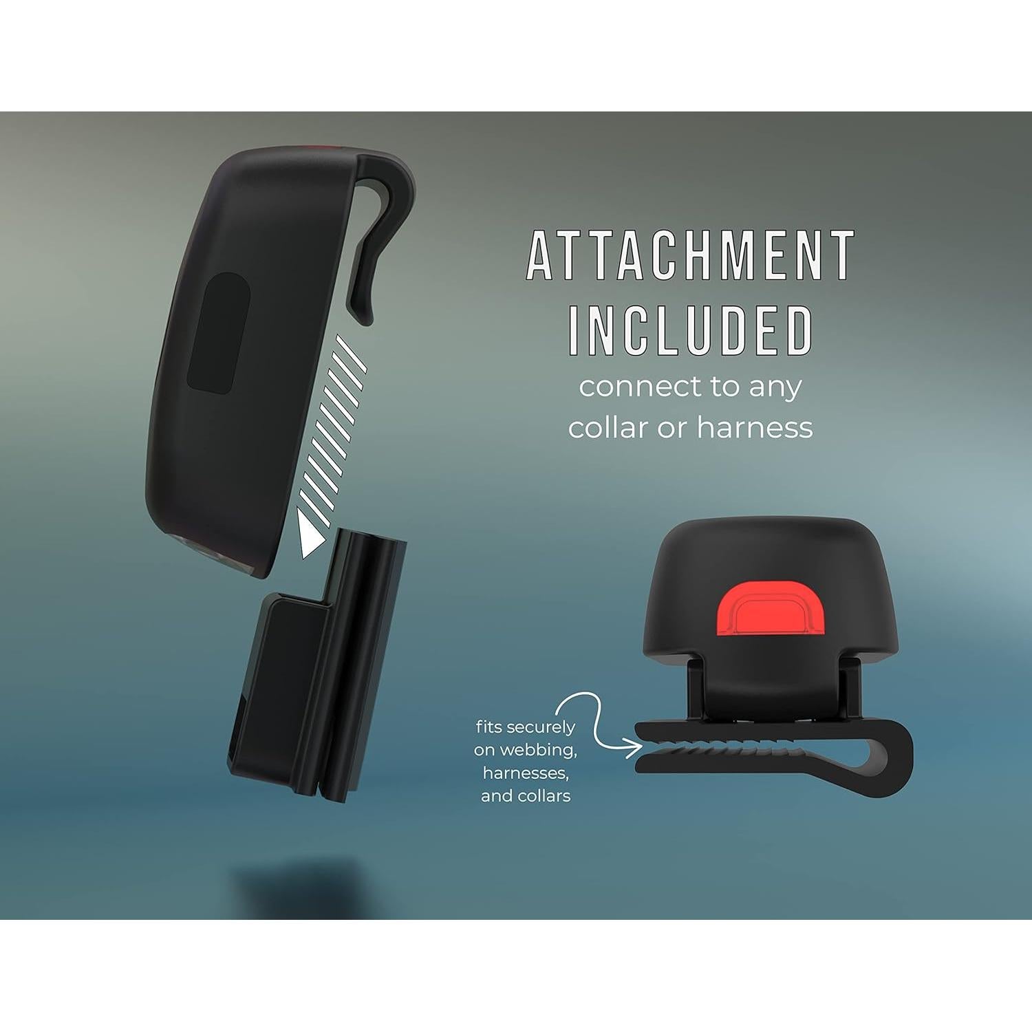 Luz LED Recargable TUG para Perros - Clip-on Seguridad Nocturna