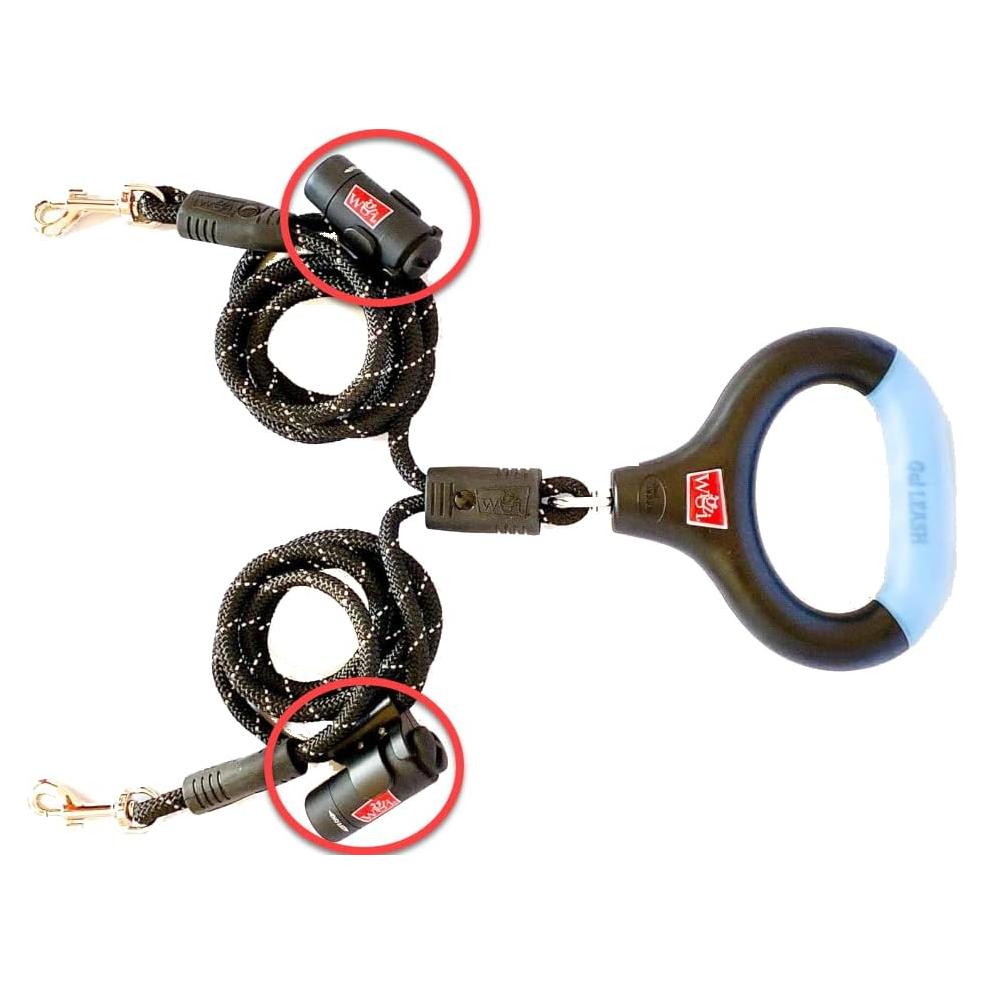 Correa para Perros Wigzi Med/Grd 2 LEDs Reflectante 1.37m