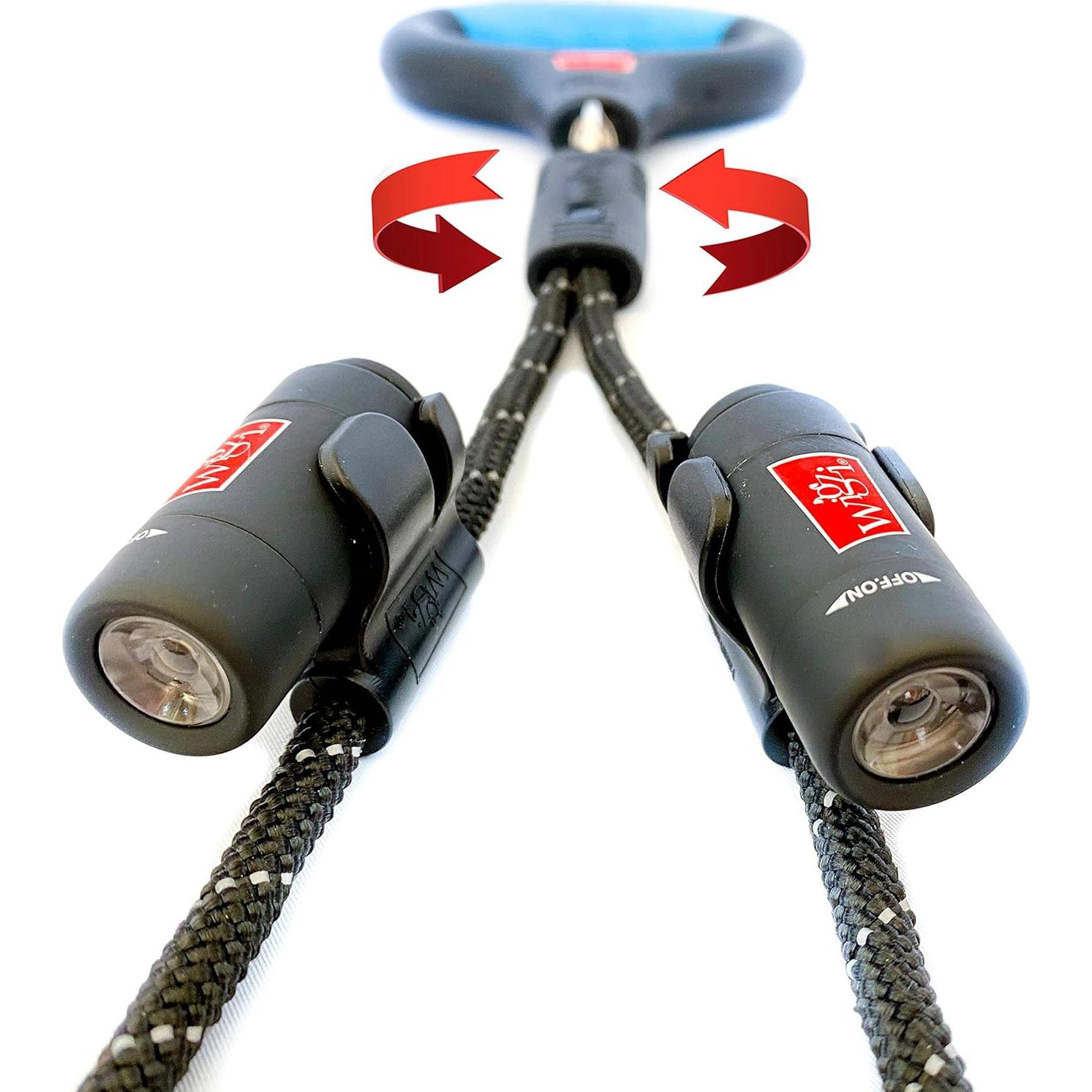 Correa para Perros Wigzi Med/Grd 2 LEDs Reflectante 1.37m