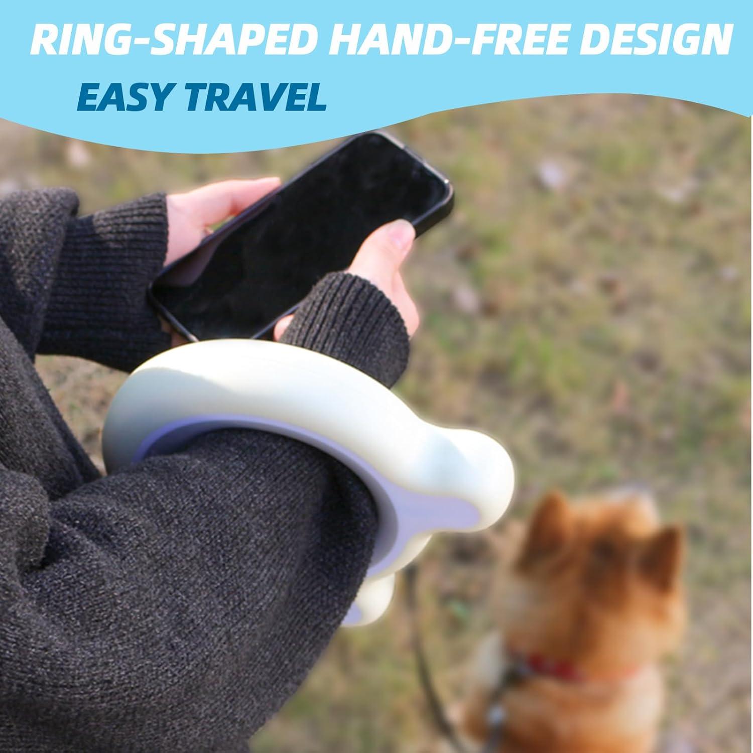 Correa de Perro Retráctil DM001 3m Nylon para Mascotas hasta 27kg