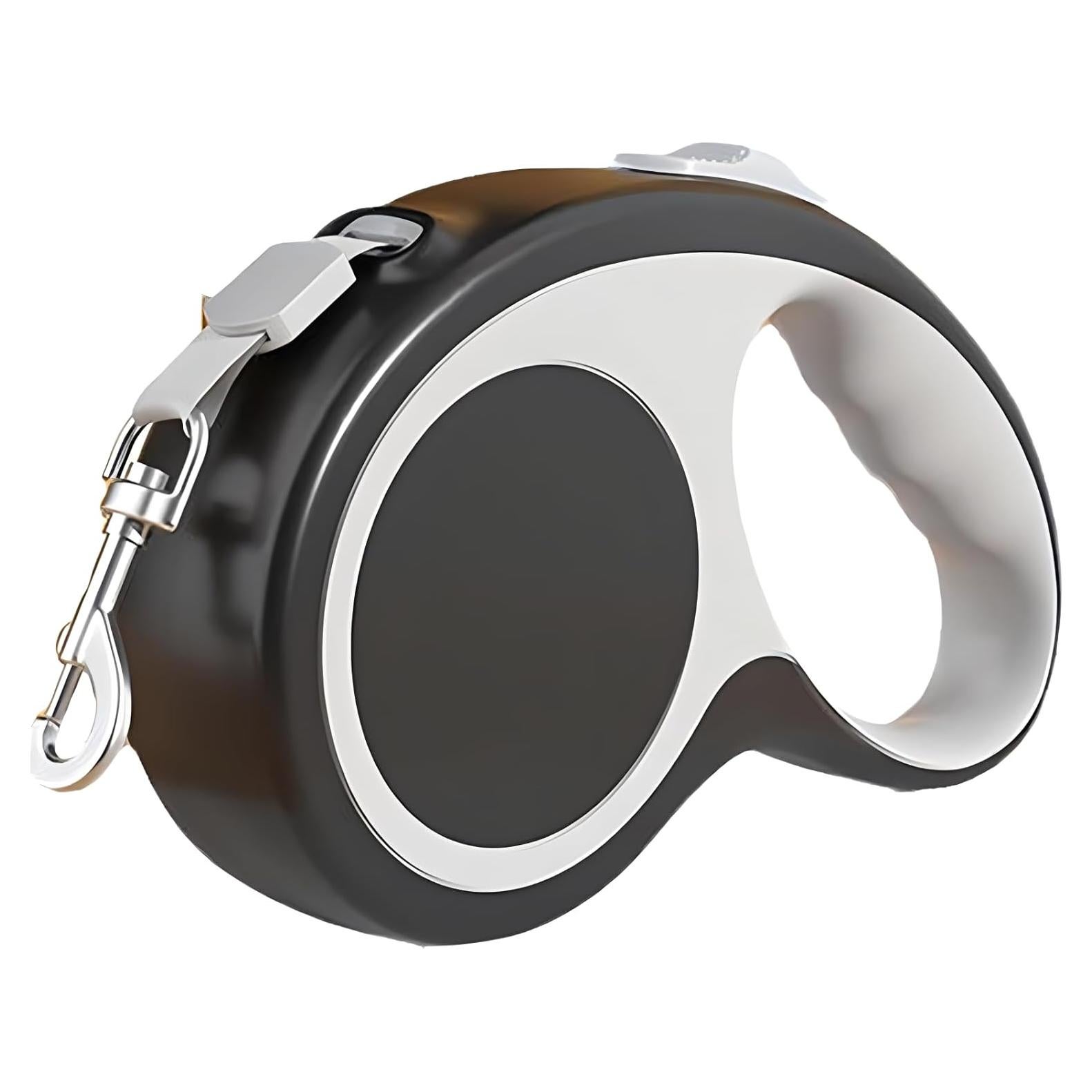 Correa Retráctil para Perros YOUALSO 3m Ajustable Nylon Negro