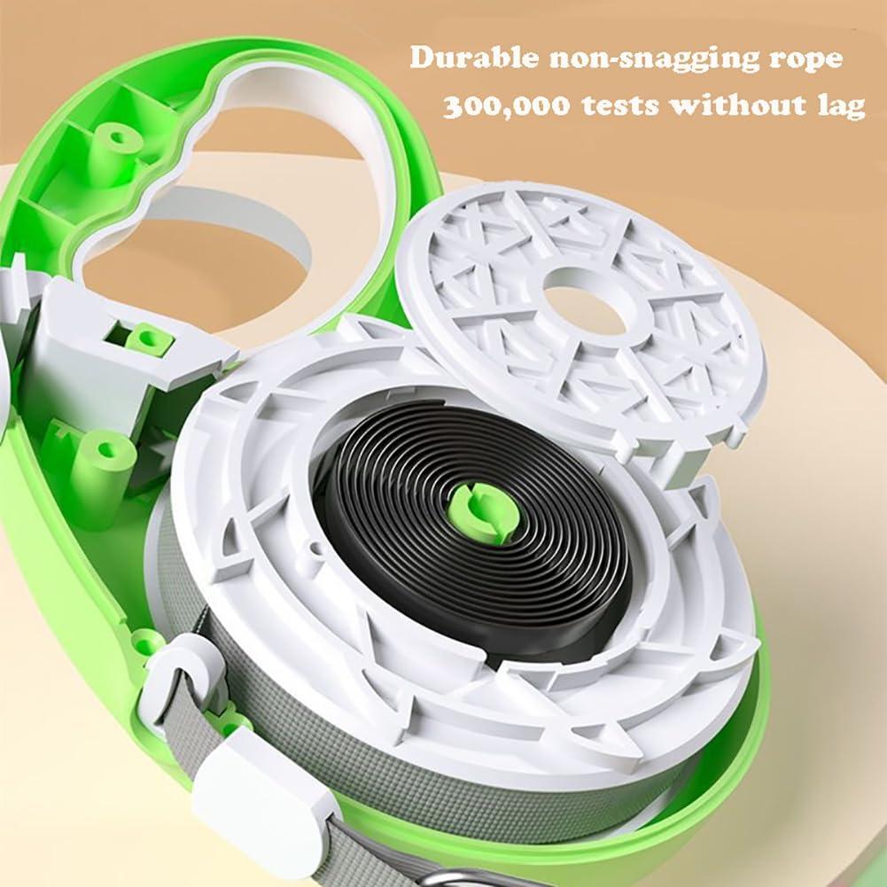 Correa Retráctil para Perros YOUALSO 3m Ajustable Nylon Negro