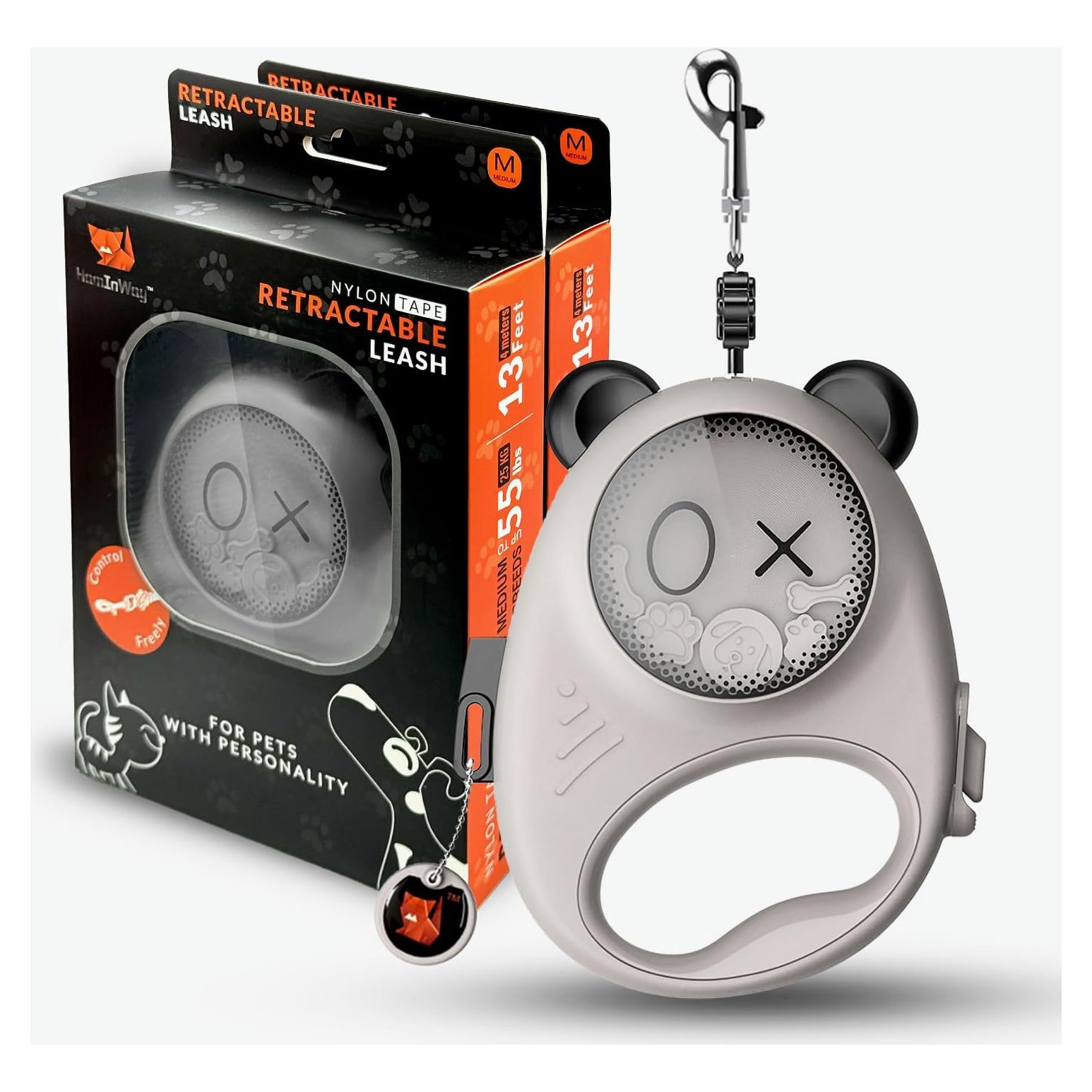 Correa Retráctil para Perros HamInWay 3.96m Nylon Antienredos