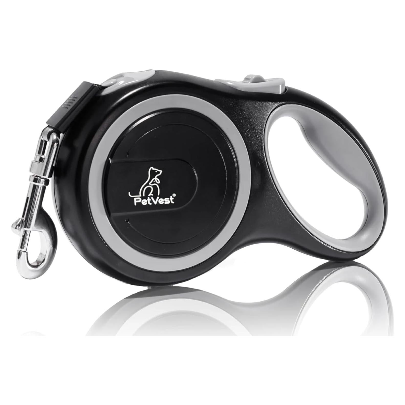 Correa Retráctil para Perro PetVest 7.92 m, Nylon Resistente