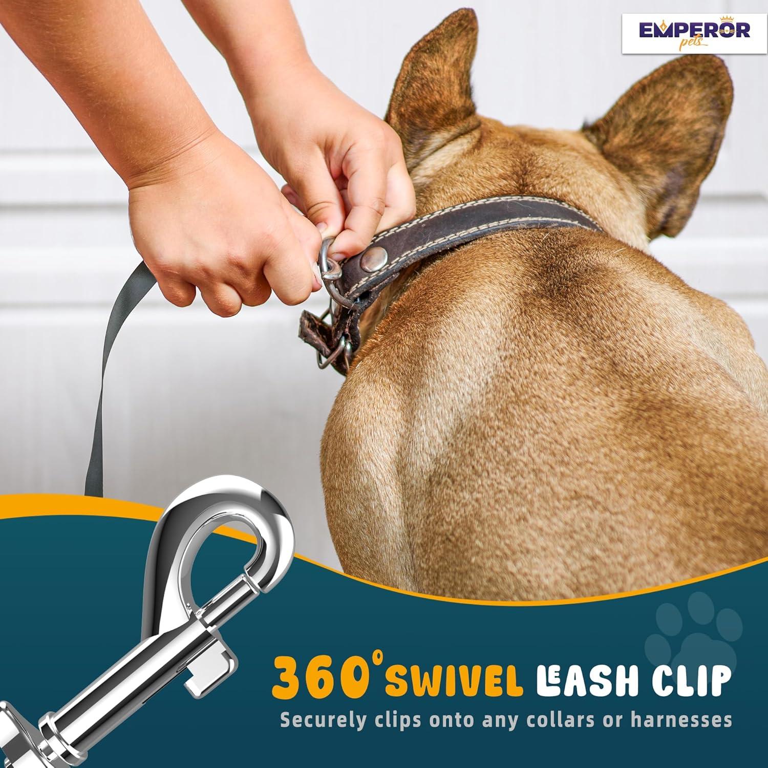 Correa Retráctil para Perros Emperor Pets 4.88 m Blanca