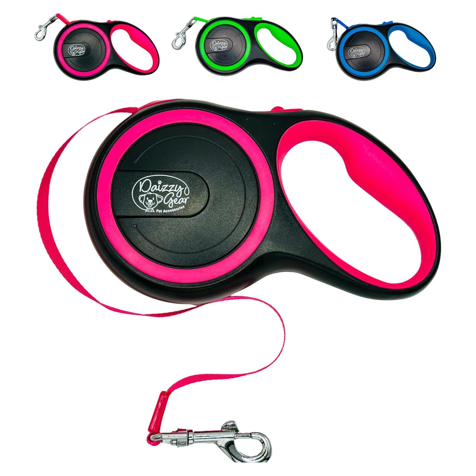 Correa Retráctil para Perros Daizzy Gear 20 KG 4.88 M Rosa