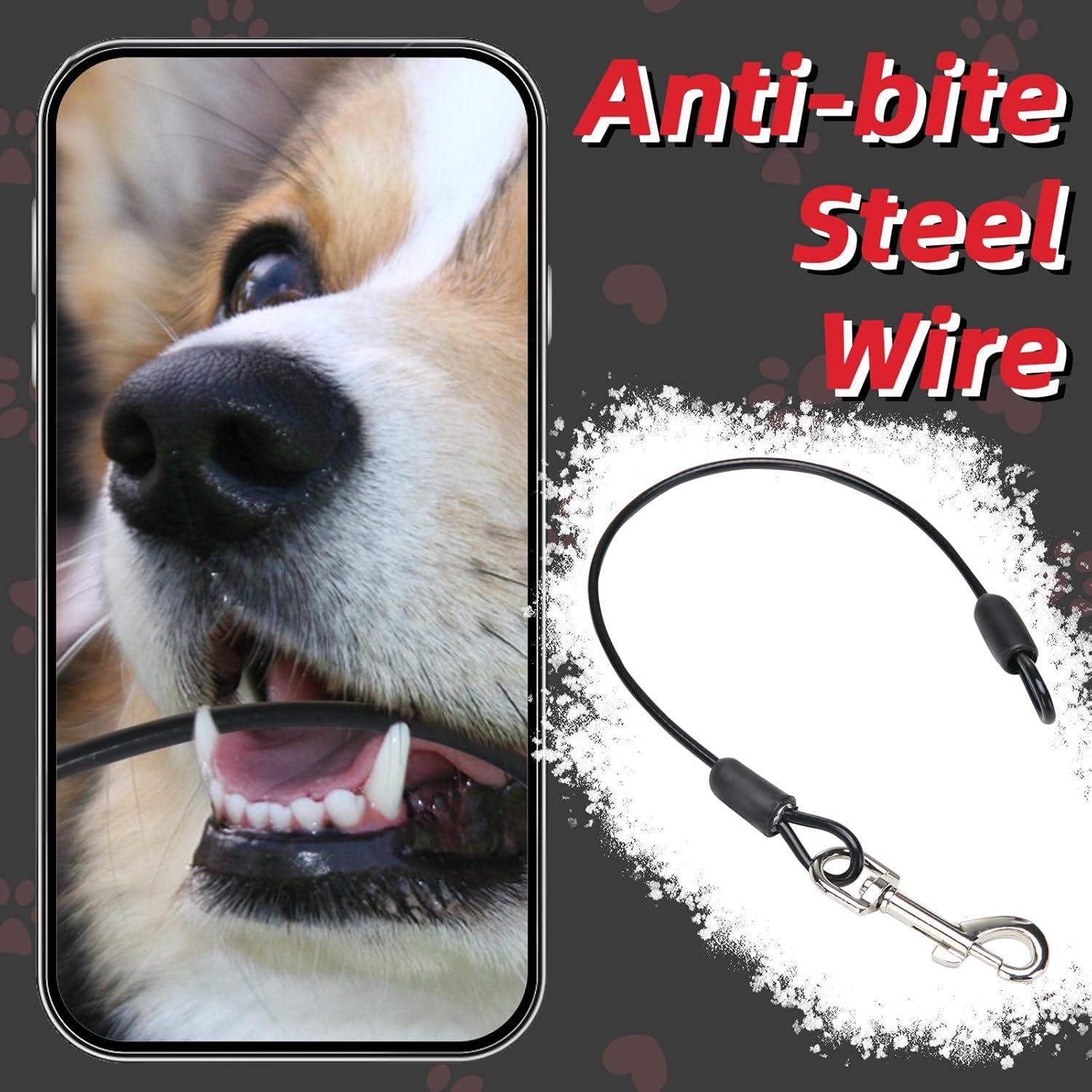 Correa Retráctil para Perros PUPTECK 4.88m Antimordida 50kg