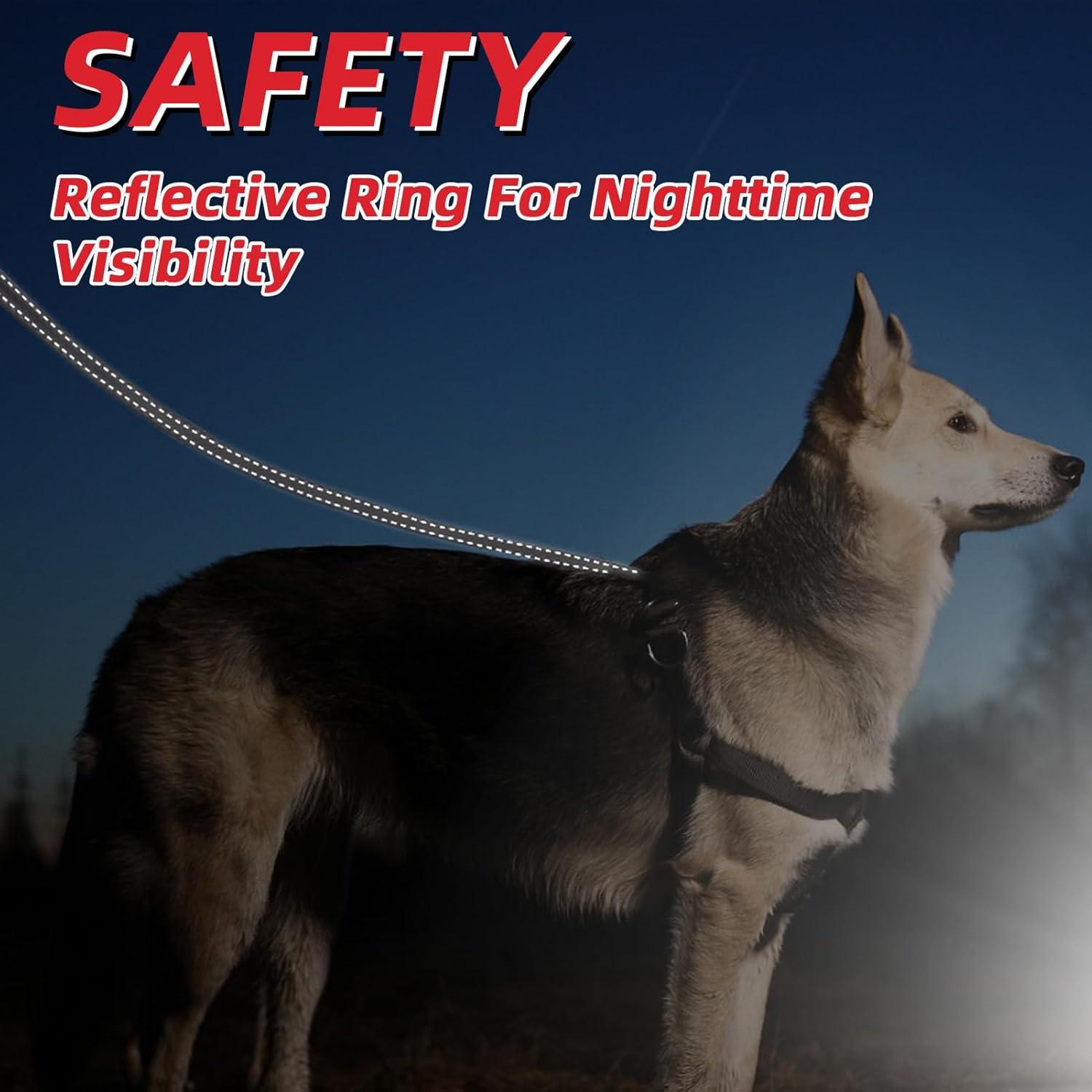 Correa Retráctil para Perros PUPTECK 4.88m Antimordida 50kg