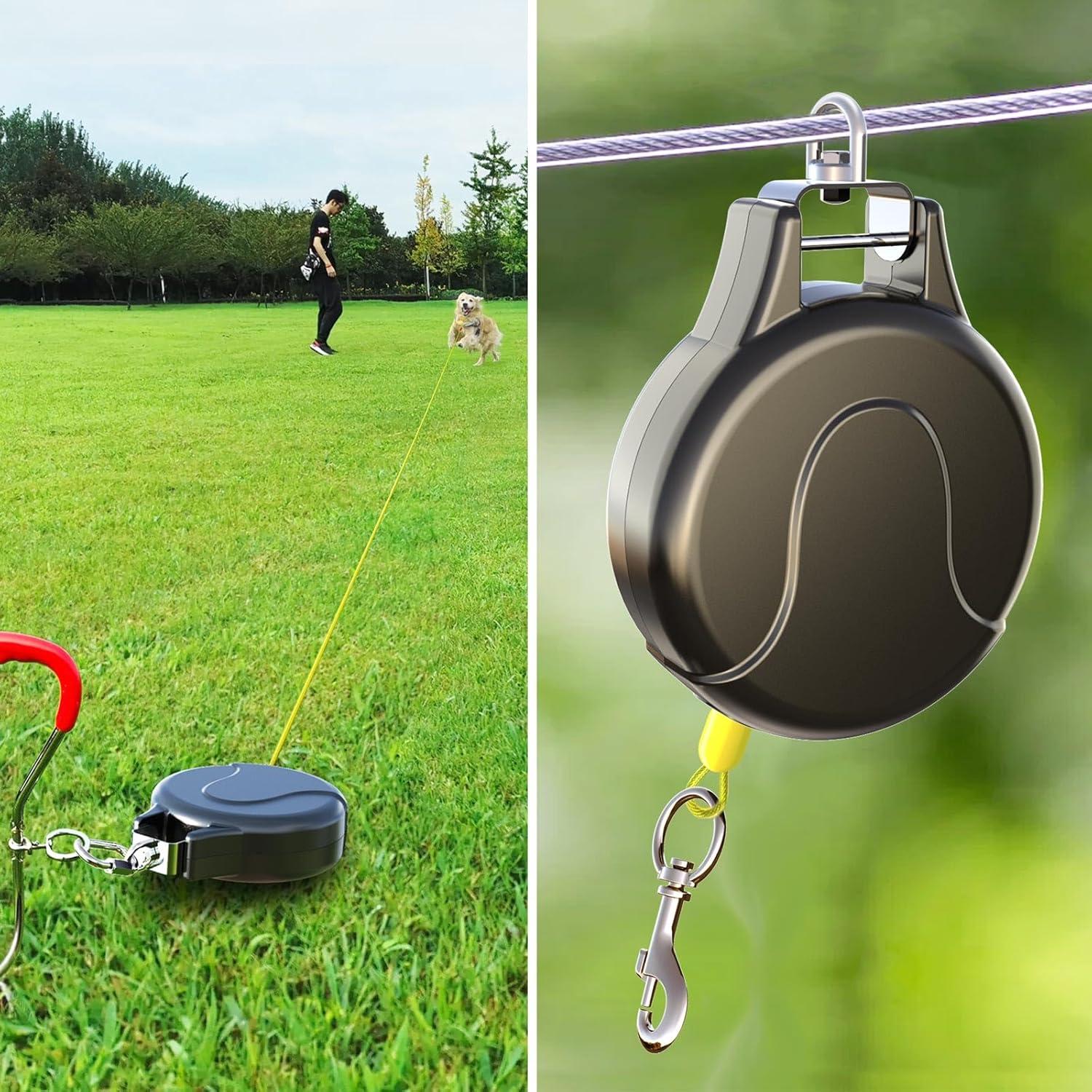 Cable de Atado Retráctil 30 pies Pestairs para Perros