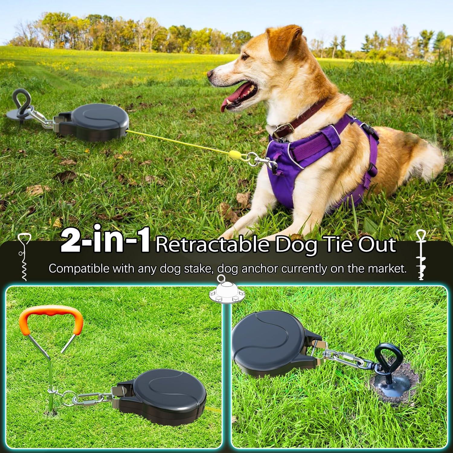 Cable de Atado Retráctil 30 pies Pestairs para Perros