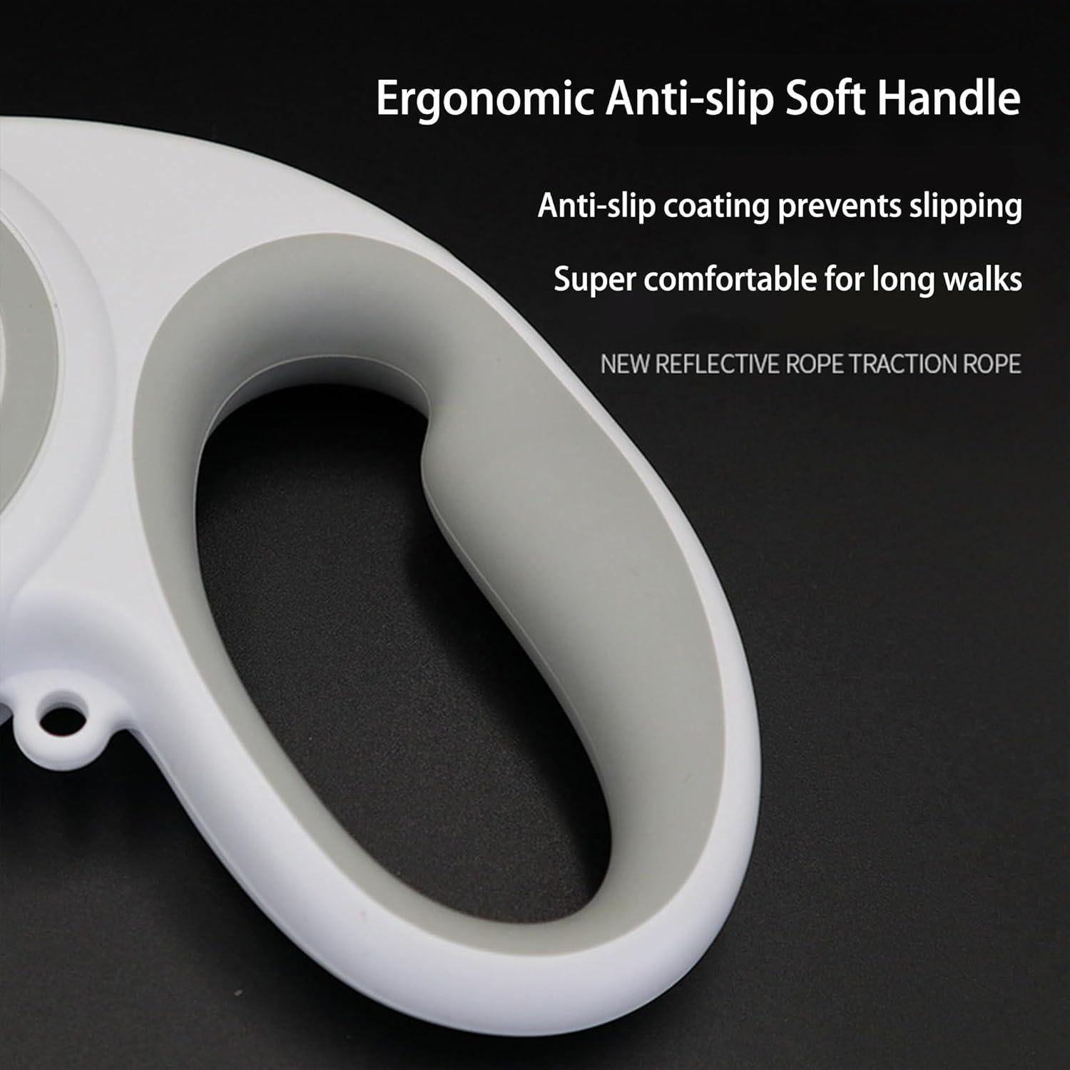 Correa de Perro Retráctil XCXQ Grande 4.88m Nylon Reflectante