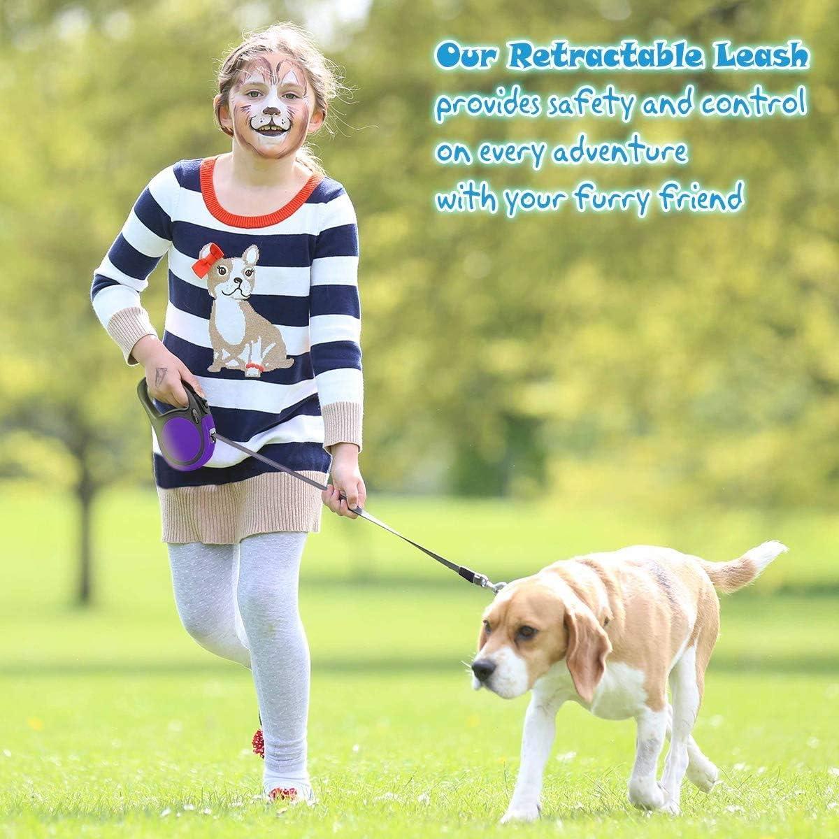Correa Retráctil para Perros MEEGOOD 4.8m Antideslizante