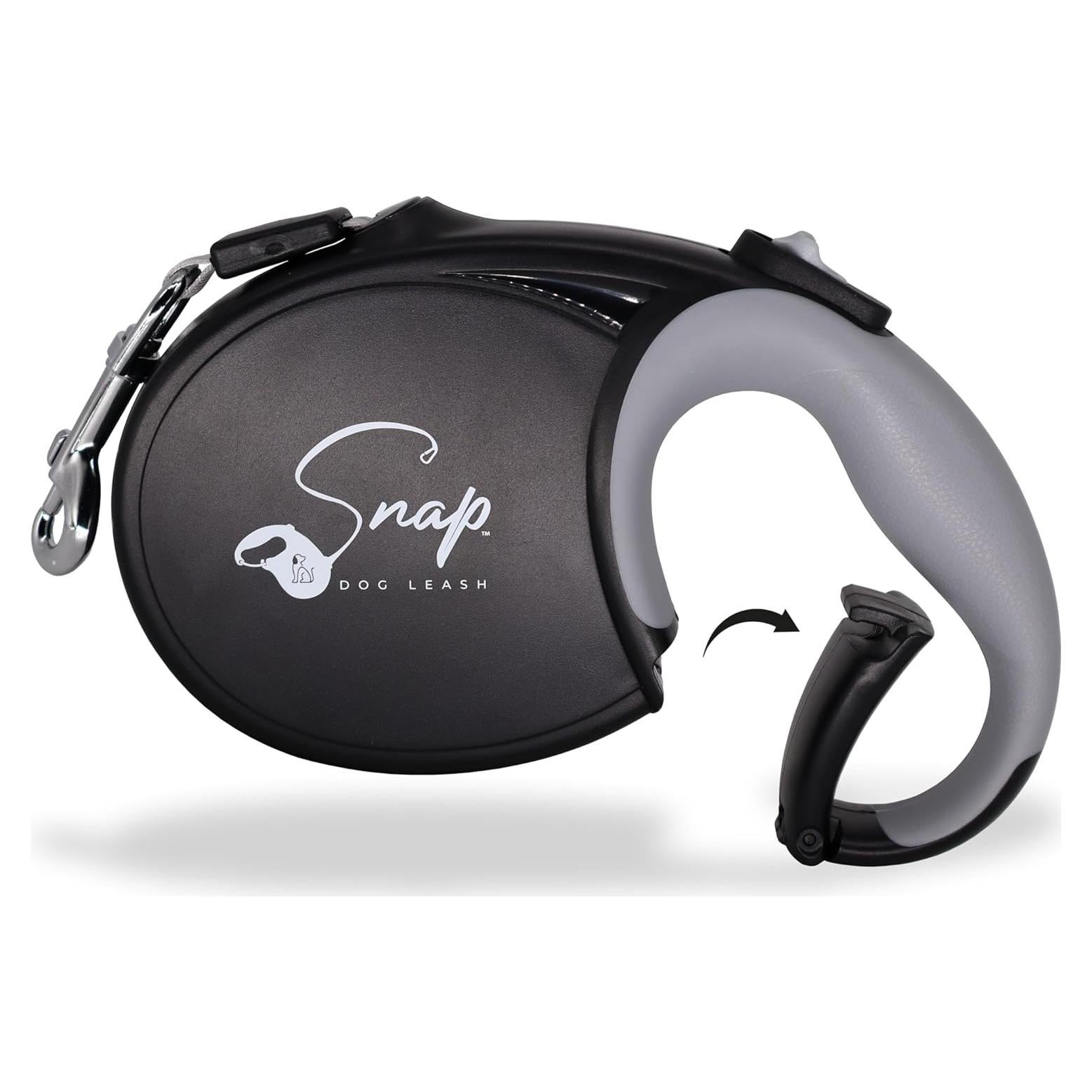 Correa Retráctil para Perros Snap con Clip y Cinta Reflectante 4.88m