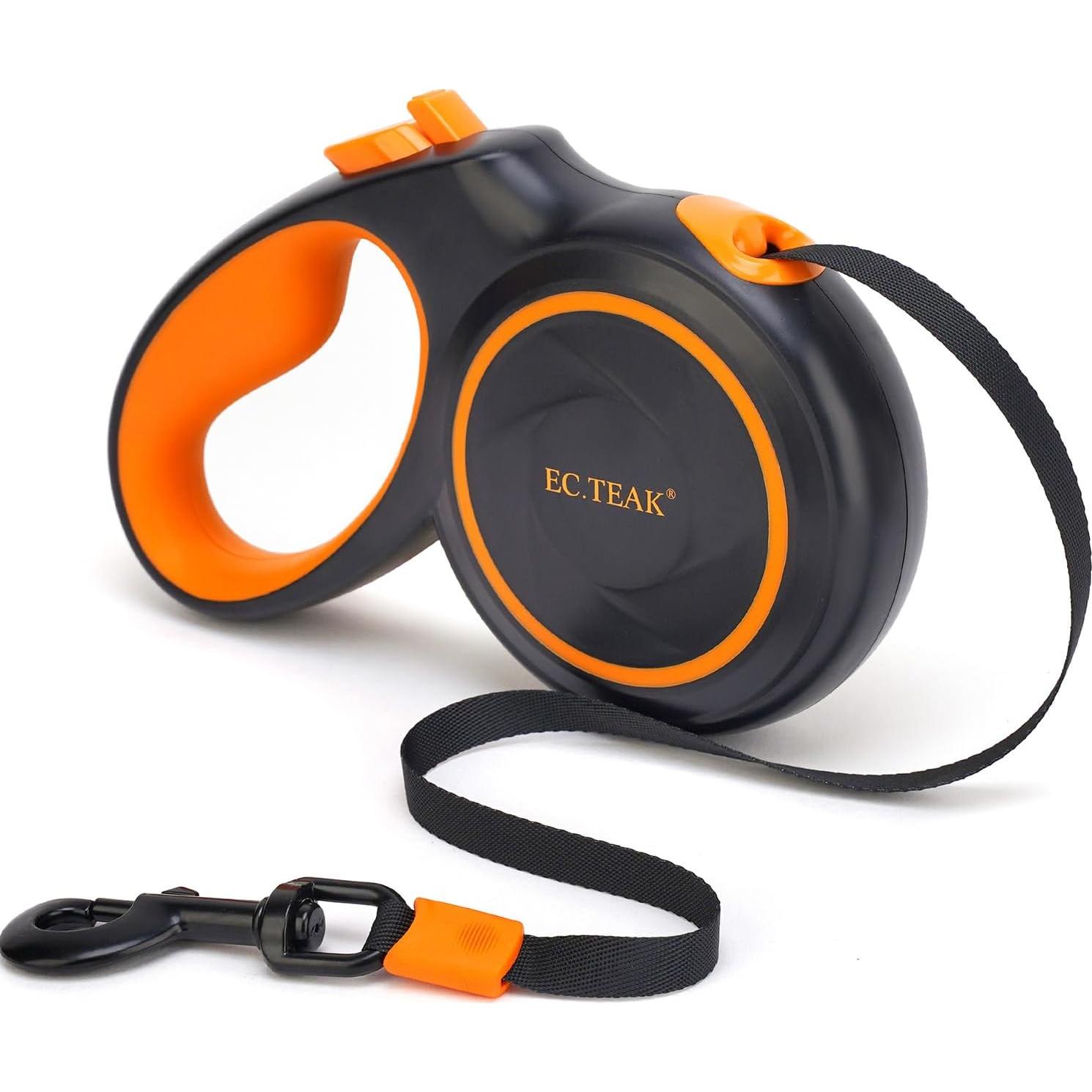 Correa de Perro Retráctil EC.TEAK 4.88m hasta 50kg Nylon
