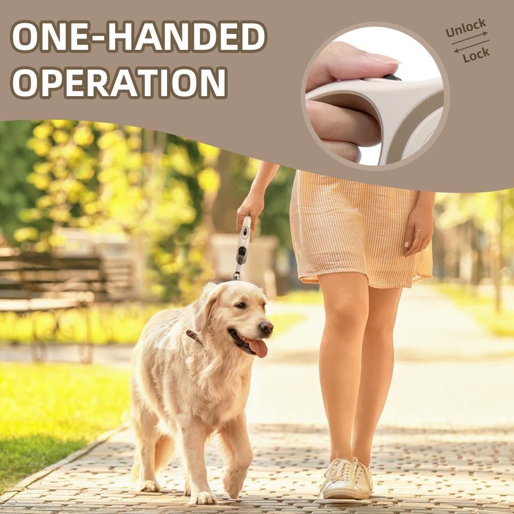 Correa de Perro Retráctil OUTnWILD 5m para Mascotas hasta 20kg