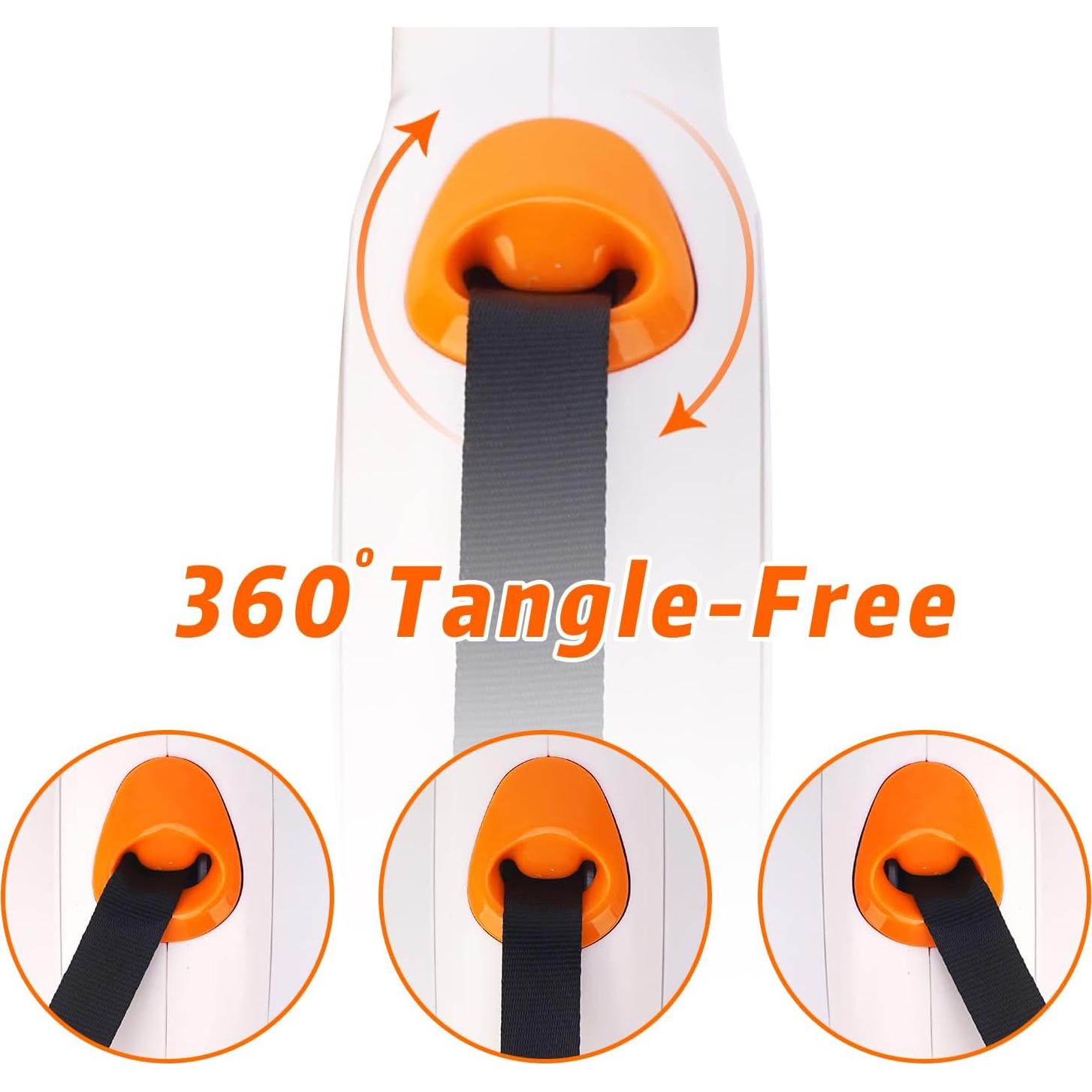 Correa Retráctil para Perros EC.TEAK 4.88m hasta 50kg Nylon