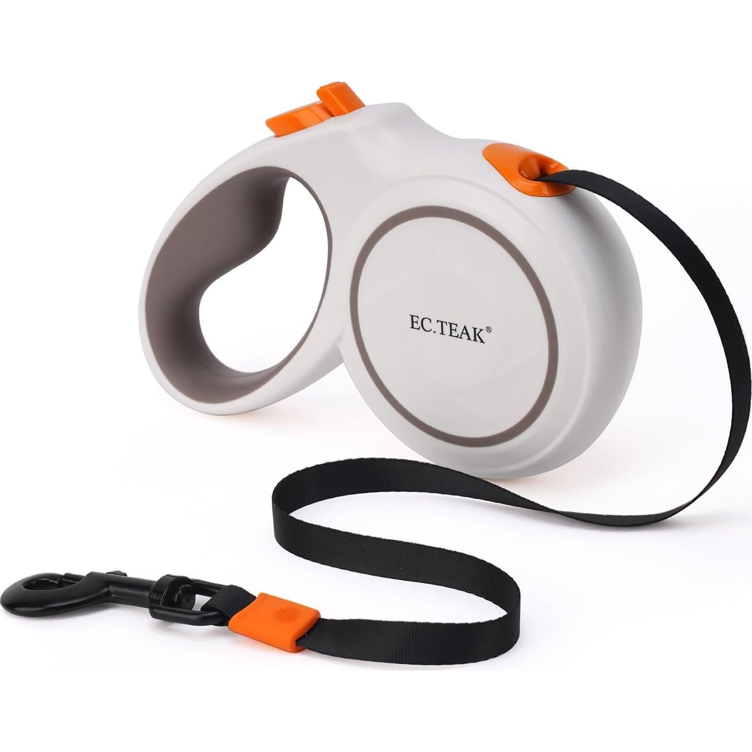 Correa Retráctil para Perros EC.TEAK 4.88m hasta 50kg Nylon