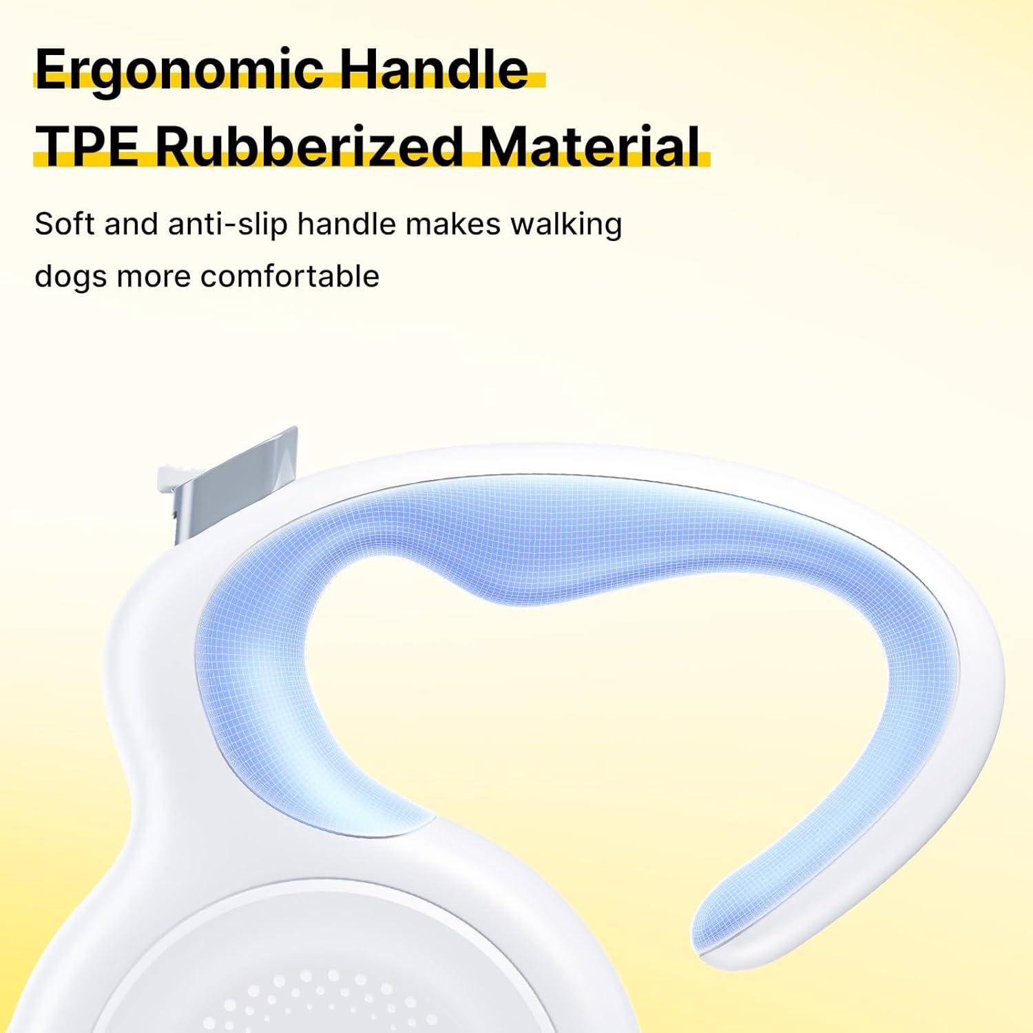 Correa Retráctil para Perros Petsuper 3M Auto-Freno Nylon 40kg