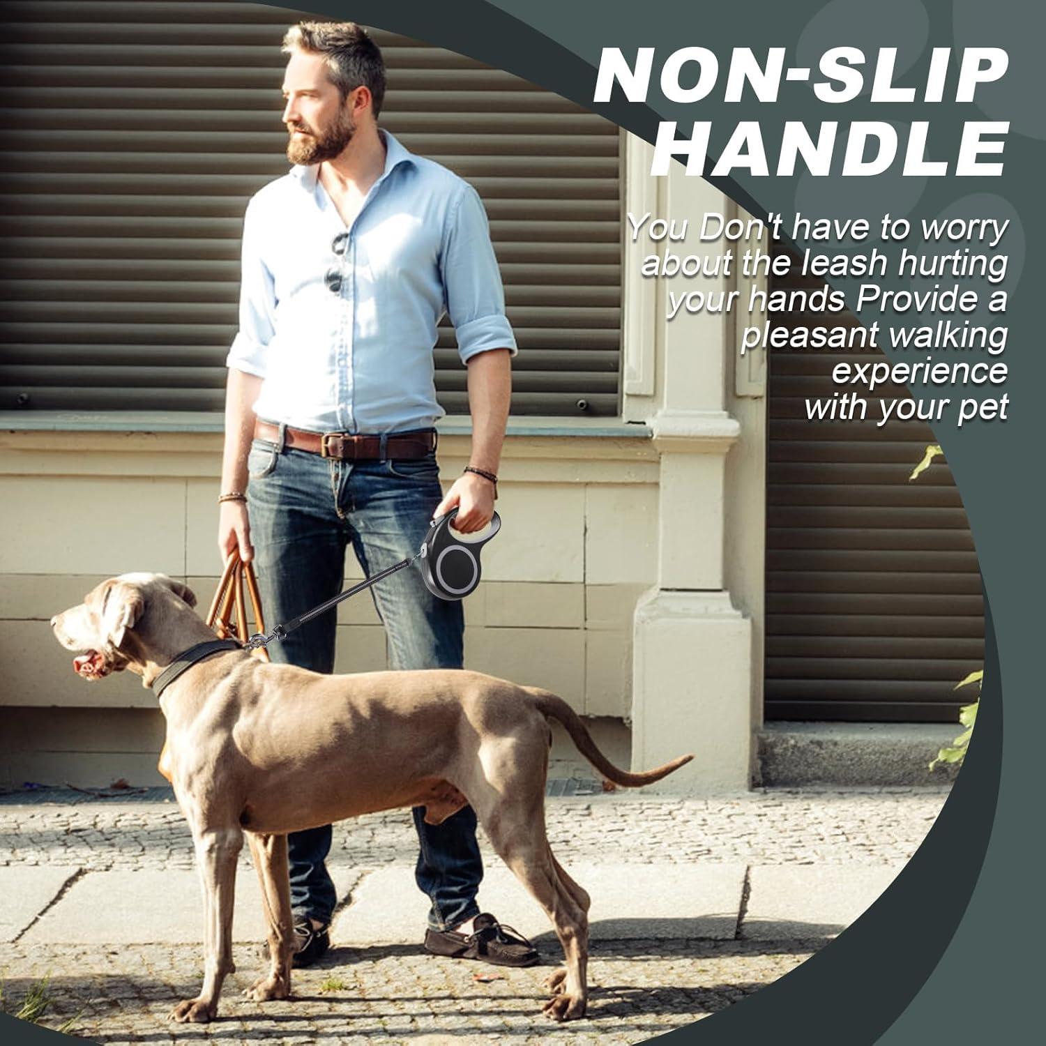 Correa de Perro Retráctil EC.TEAK 6.1m para 20kg