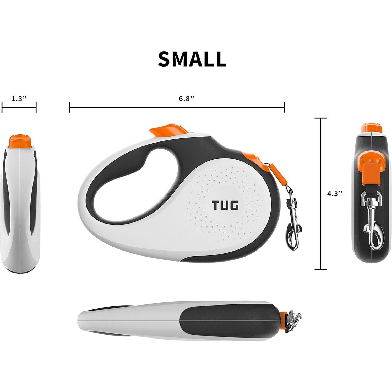 Correa Retráctil TUG Pequeña 4.88m con Dispensador de Bolsas