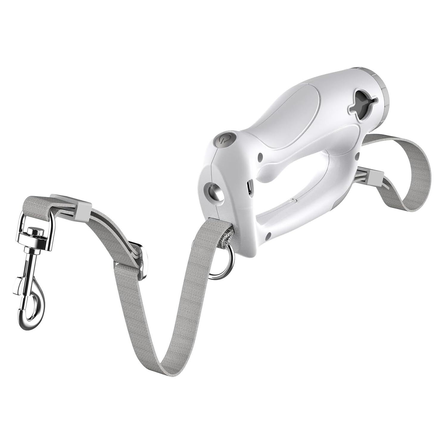 Correa de Perro No Retráctil ZenQeek 1.6m con Dispensador de Bolsas