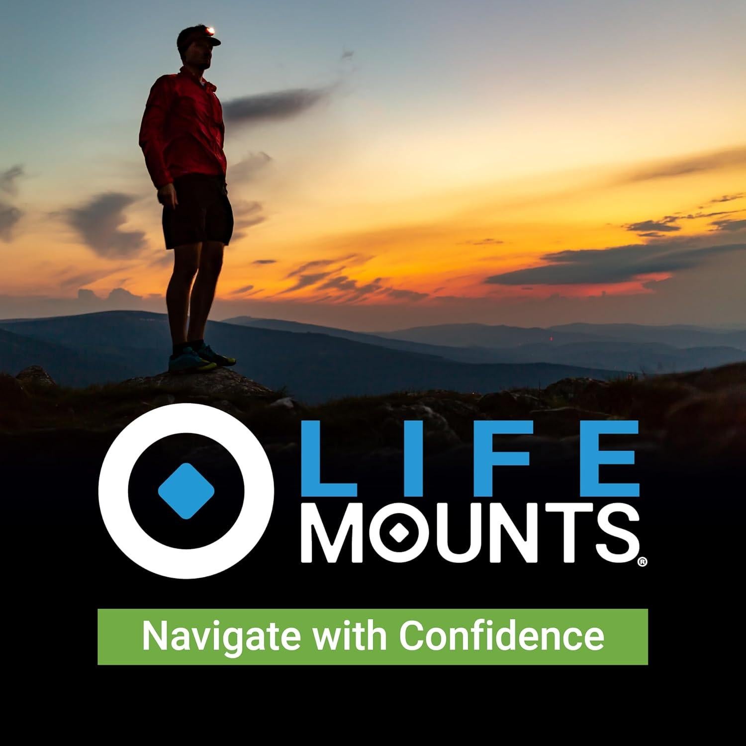 Linterna LED para Correa de Perro Life Mounts - 8.9x3.8cm, 3 Modos