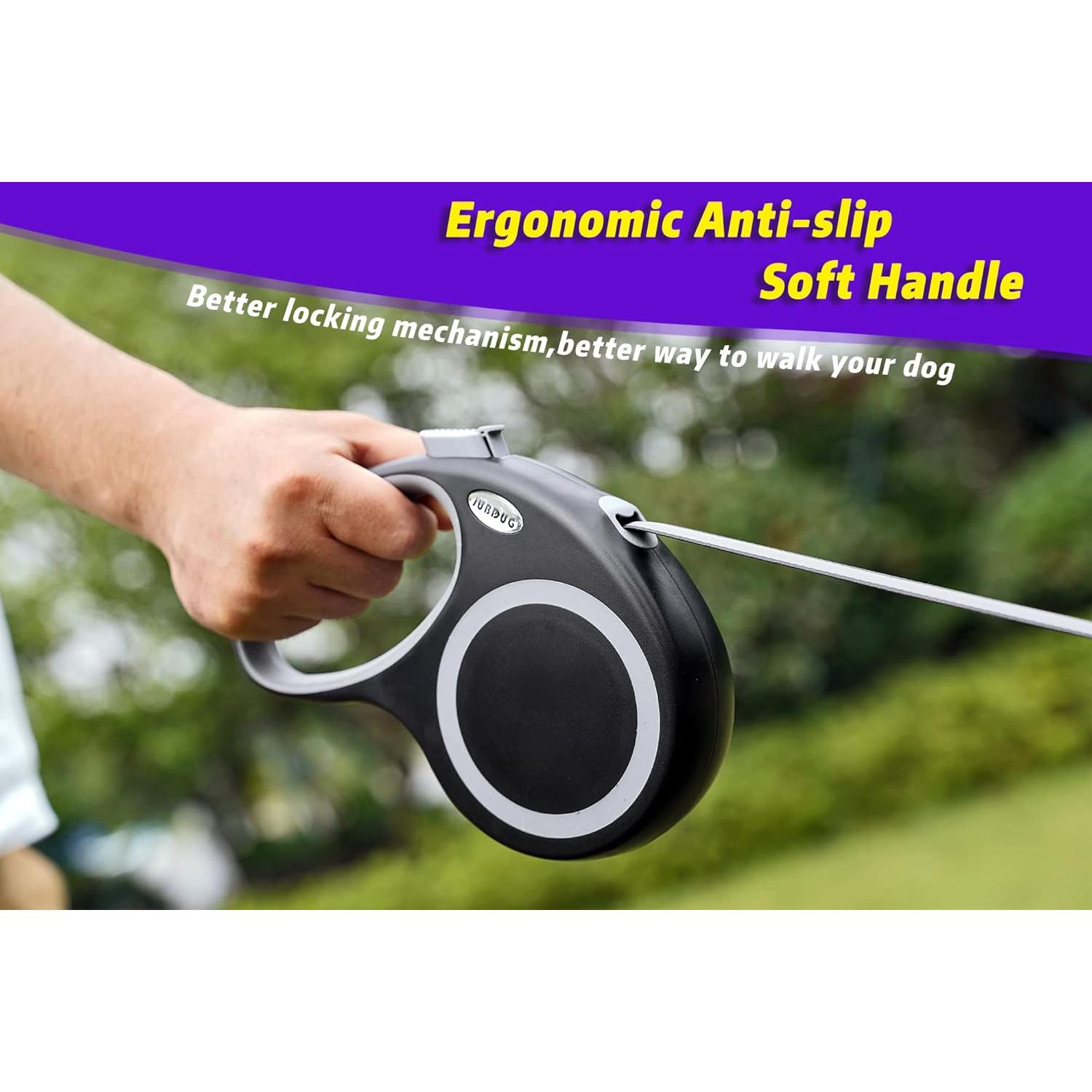 Correa Retráctil para Perro JUBDUG 7.92m hasta 49.9kg