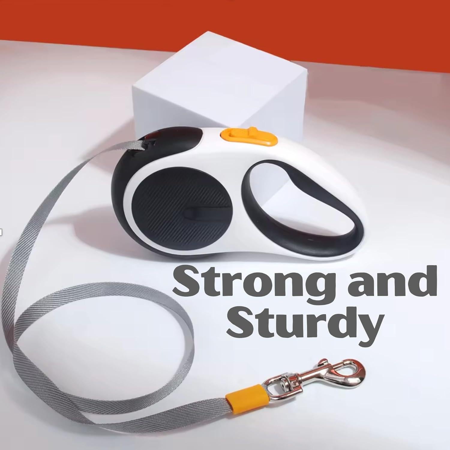 Correa Retráctil para Perros Molny 4.88 m hasta 30 kg Nylon