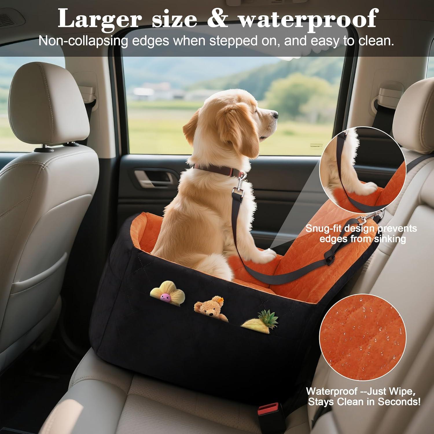 Asiento Elevador para Perros Zpehbeex 15-35 lbs con Almohadillas