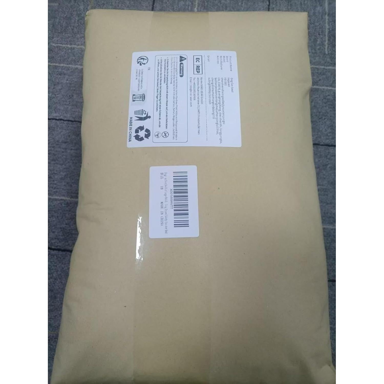 Asiento de Coche Elevador para Perros Medianos Feporen 80x50cm