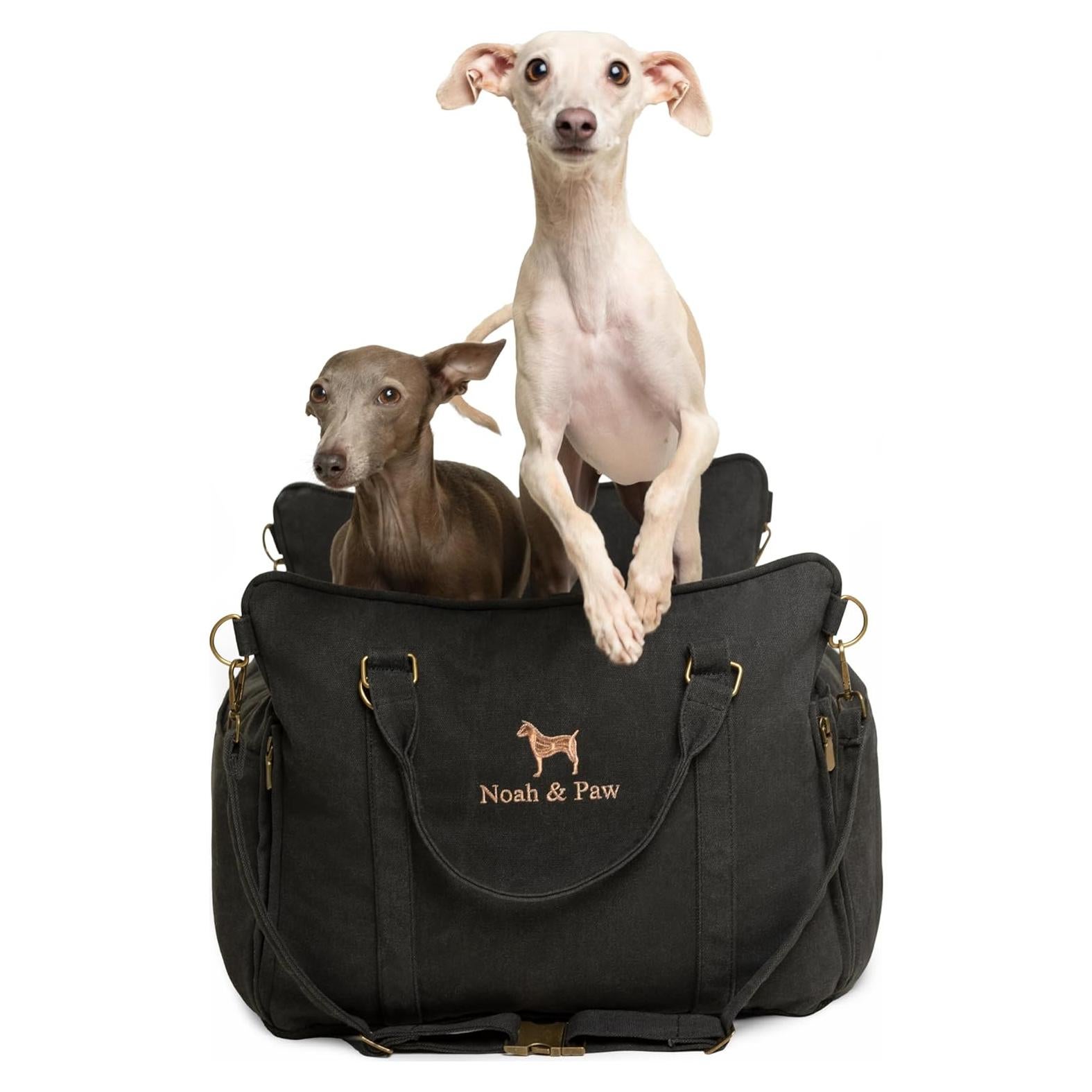 Asiento de Coche para Perros Noah & Paw, Elevado, Impermeable