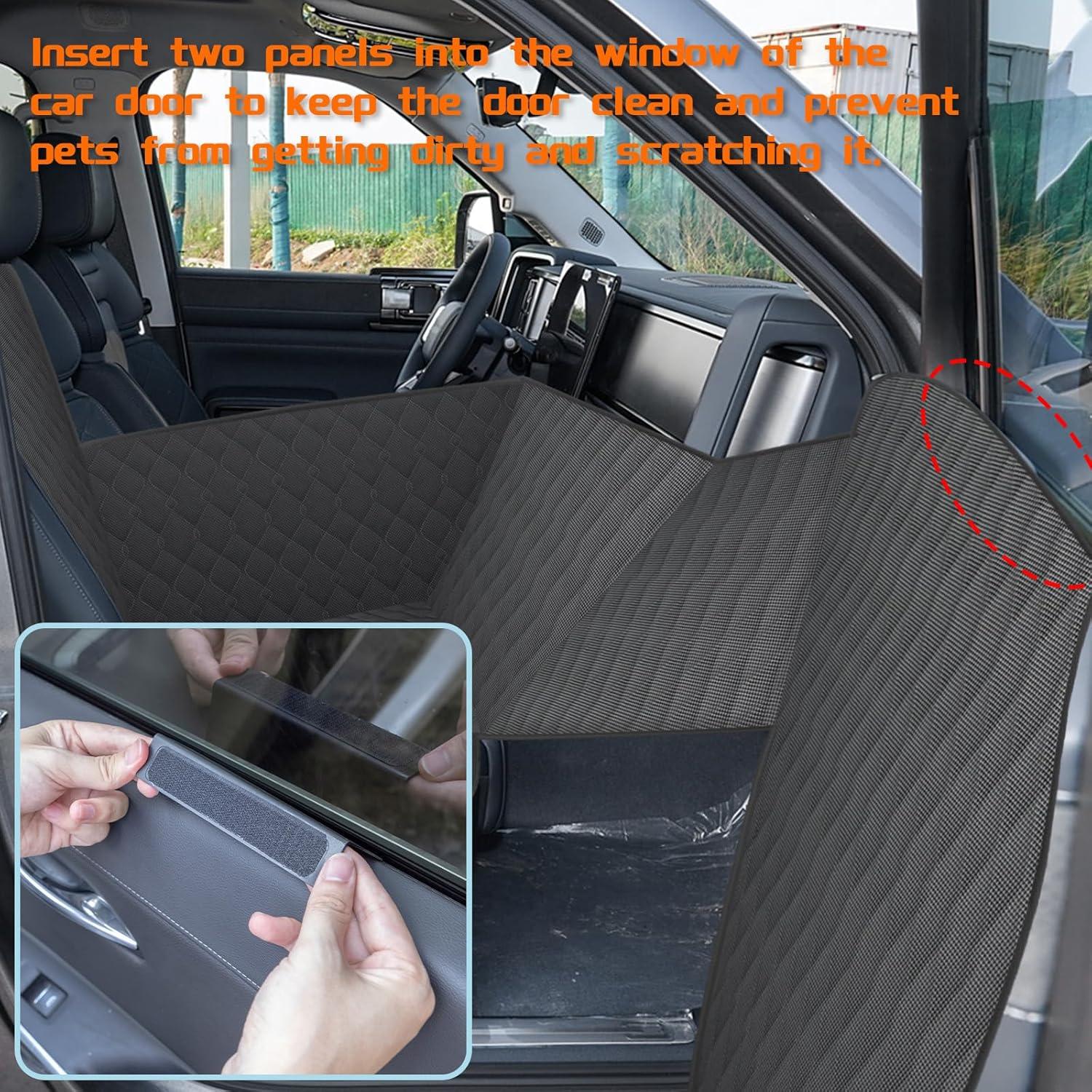 Funda de Asiento para Perros RUIANTE SUV Negro Universal