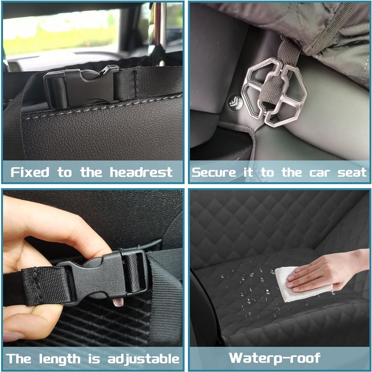 Funda de Asiento para Perros RUIANTE SUV Negro Universal