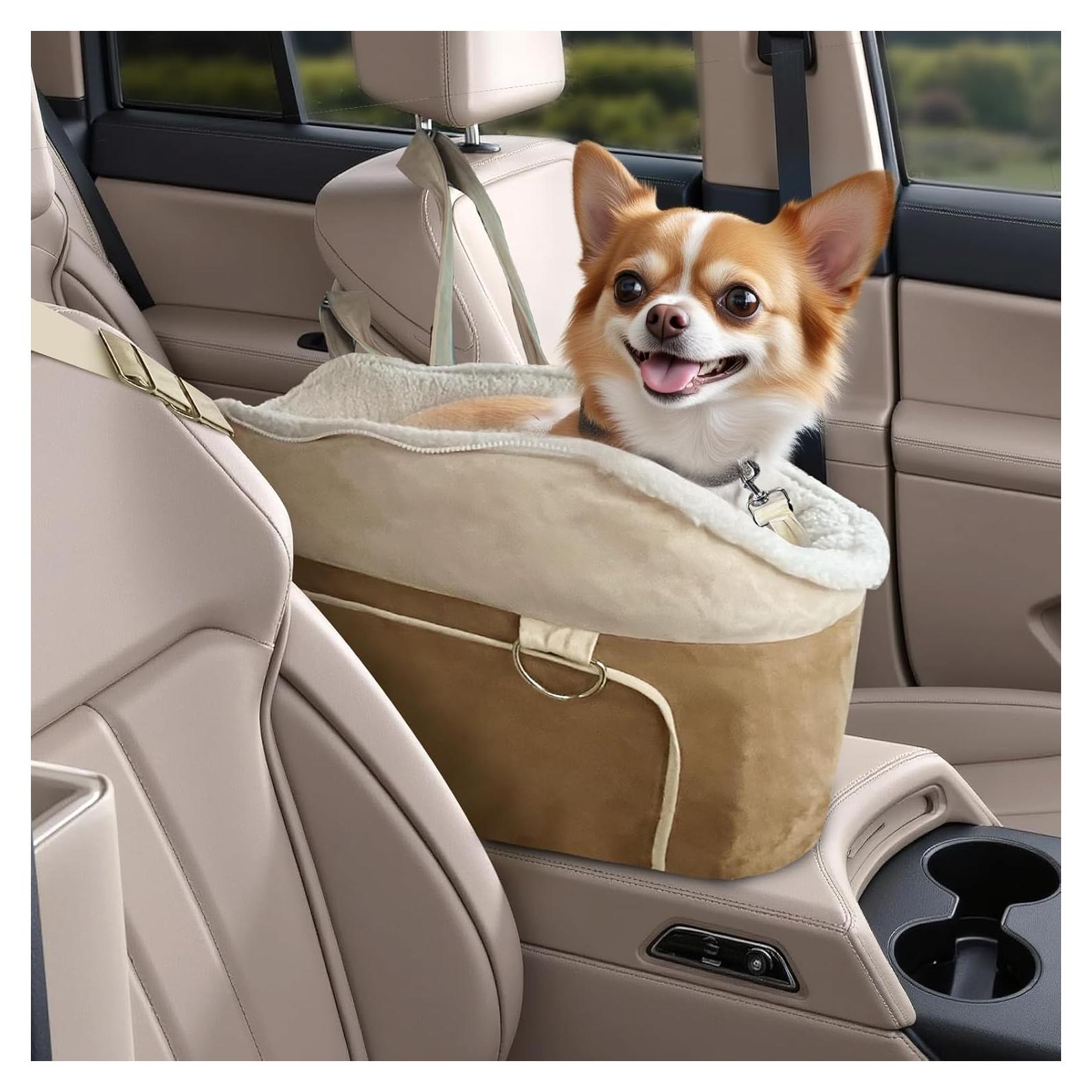 Asiento Elevador para Perros Strusery 43.2x21.8cm Marrón