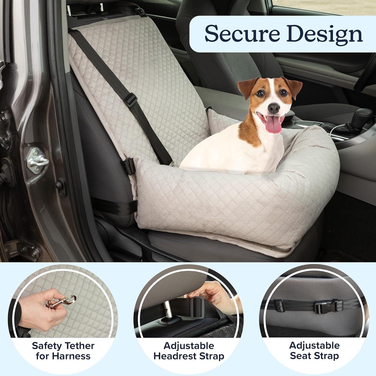 Asiento de Coche para Perros y Gatos PETMAKER - Hasta 20kg
