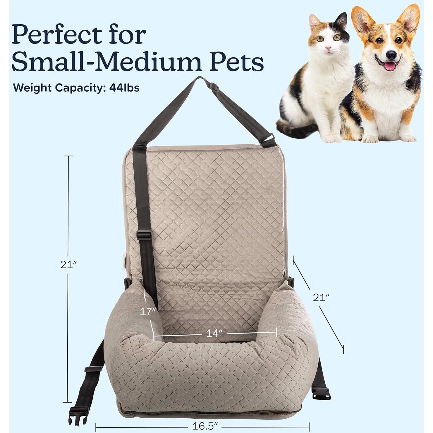 Asiento de Coche para Perros y Gatos PETMAKER - Hasta 20kg